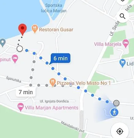 公寓 Frana Blue 斯普利特